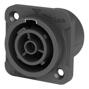 SEETRONIC Power Pro True Outlet Chassis Connector - Female 16 A netstekker met vergrendeling
