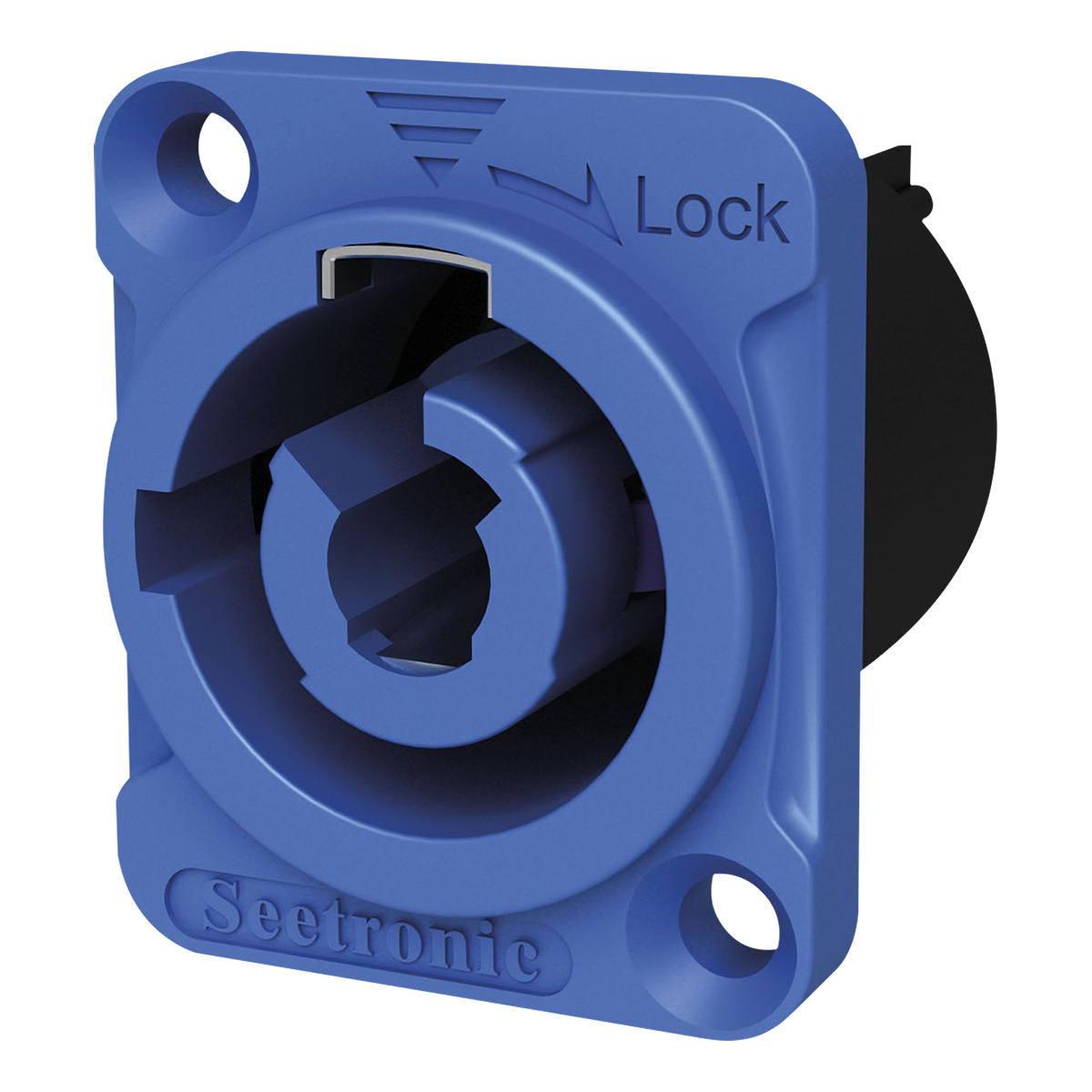 SEETRONIC Power Pro Chassis Connector Blauw - Schroefklemmen