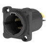 SEETRONIC Power Pro True Inlet Chassis Connector - Male - D- Size 20 A netstekker met vergrendeling