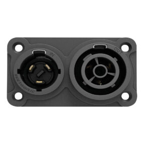 SEETRONIC Power Pro True Inlet/Outlet Combination Chassis 20 A netstekker met vergrendeling