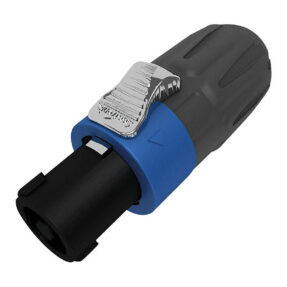 SEETRONIC Speaker 4P Connector - male Blauw/zwarte behuizing