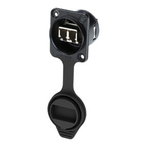 Seetronic LC Duplex Chassis Connector IP65 - Vergulde contacten