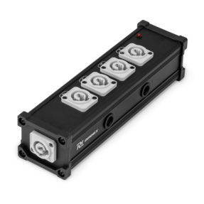 PD Connex PSB25 5-voudige stroomverdeler voor powerCON OUT en 1-IN Doorlus - zwart