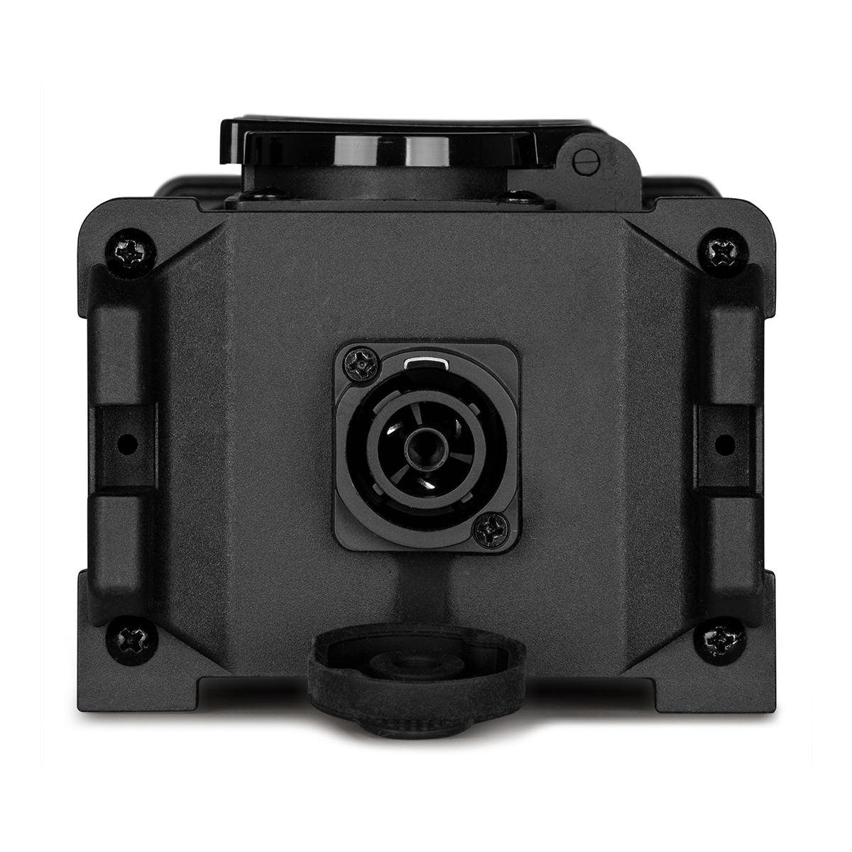 PD Connex PSB45 4-voudige Schuko stroomverdeler voor powerCON TRUE1 IN en OUT doorlus - Zwart PD Connex PSB45 4-voudige Schuko stroomverdeler voor powerCON TRUE1 IN en OUT doorlus - Zwart