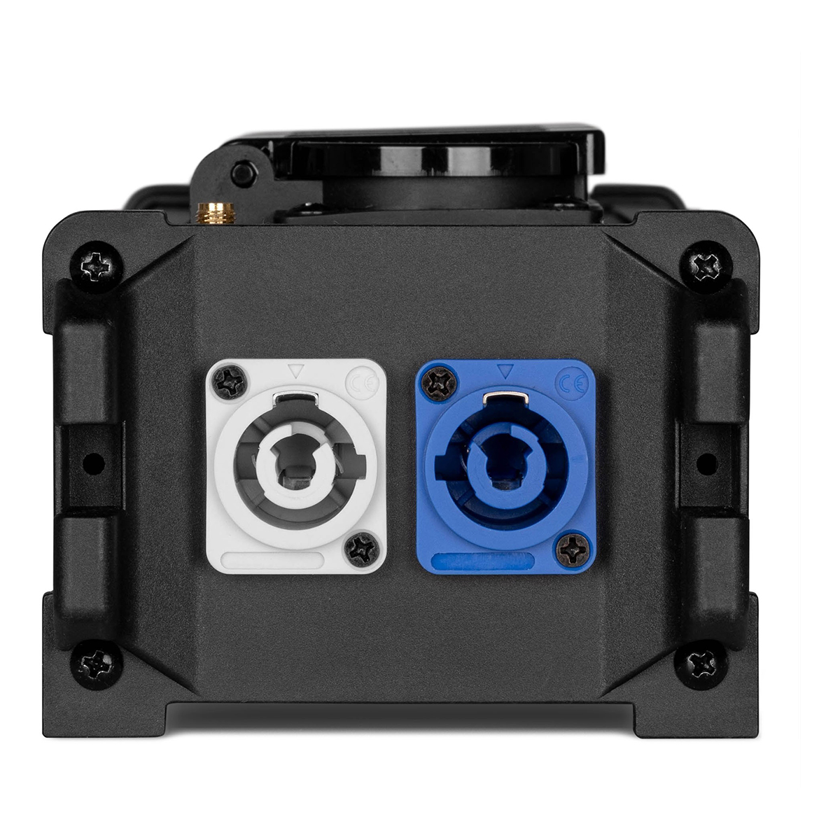 PD Connex PSB50 4-voudige Schuko stroomverdeler met powerCON IN en OUT doorlus en draadloze DMX - Zwart PD Connex PSB50 4-voudige Schuko stroomverdeler met powerCON IN en OUT doorlus en draadloze DMX - Zwart