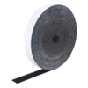 FORTEX klittenband haakdeel zelfklevend 25 meter x 20 mm Velcro zwart