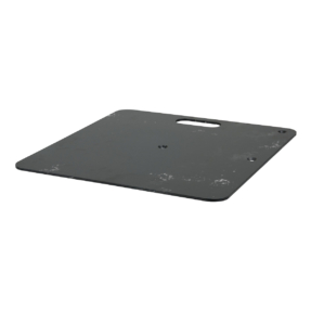 B-stock WENTEX® Pipe & Drape Baseplate 45 x 45 cm (lxb) - zwart