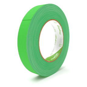 MegaTape UT120 beschrijfbare fluor gaffa tape - 25m op rol 19 mm groen