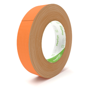 MegaTape UT120 beschrijfbare fluor gaffa tape - 25m op rol 25 mm oranje