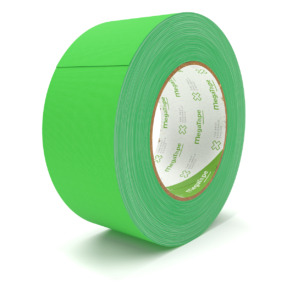 MegaTape UT120 beschrijfbare fluor gaffa tape - 25m op rol 50 mm groen