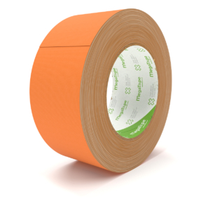 MegaTape UT120 beschrijfbare fluor gaffa tape - 25m op rol 50 mm oranje