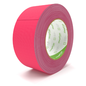 MegaTape UT120 beschrijfbare fluor gaffa tape - 25m op rol 50 mm roze