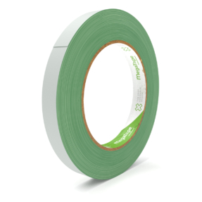 MegaTape 410 Dubbelzijdige verwijderbare expotape - 25m op rol 12 mm groen