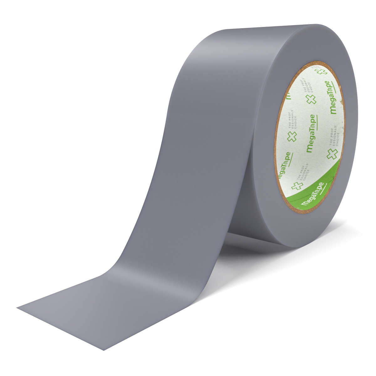 MegaTape UT5 PVC dansvloer tape - 33 m op rol 50 mm grijs MegaTape UT5 PVC dansvloer tape - 33 m op rol 50 mm grijs