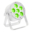 BeamZ Professional BAC322W LED PAR WIT - Pro Par met RGBALC LED’s - 6x 10W