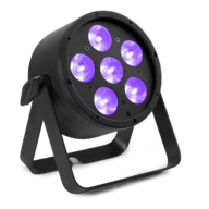 BeamZ Professional BAC324 LED PAR - Pro Par met RGBWA-UV LED’s - 6x 10W