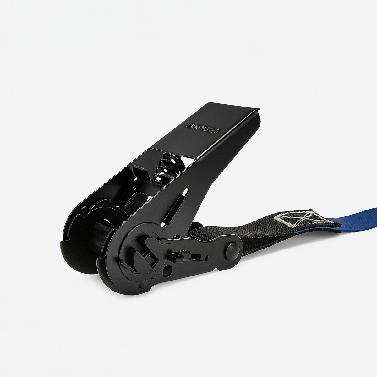 FORTEX 1-delige spanband met ratel - 25mm - 250/500daN - 6 meter zwart FORTEX 1-delige spanband met ratel - 25mm - 250/500daN - 6 meter zwart