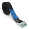 FORTEX spanband met gesp – 25mm breed - 125/250daN - 5 meter zwart