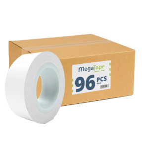 96x MegaTape UT7 PVC tape - 10 m op rol 19 mm grijs