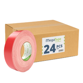 24x MegaTape MCT 300 Gaffa tape - 50m op rol 38 mm rood