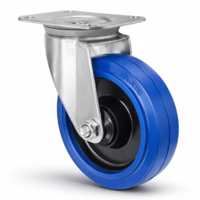 FORTEX Blue Wheel zwenkwiel Ø125mm WLL 220 kg