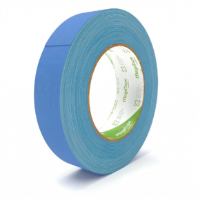 MegaTape UT120 beschrijfbare fluor gaffa tape - 25m op rol 25 mm blauw