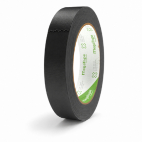 MegaTape MCT 300 Gaffa tape - 50m op rol 25 mm zwart MegaTape MCT 300 Gaffa tape - 50m op rol 25 mm zwart