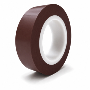 MegaTape UT7 PVC tape - 10 m op rol 15 mm bruin