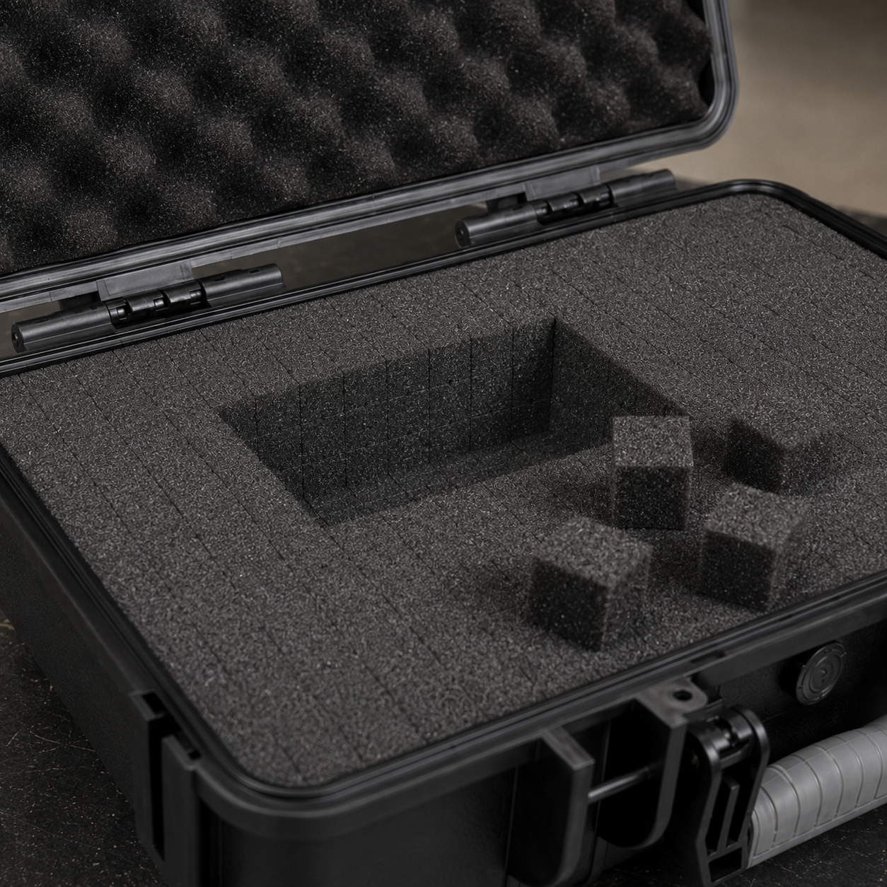 SOLI™ Protector Case 1410 waterdichte robuuste kunststof koffer zwart SOLI™ Protector Case 1410 waterdichte robuuste kunststof koffer zwart