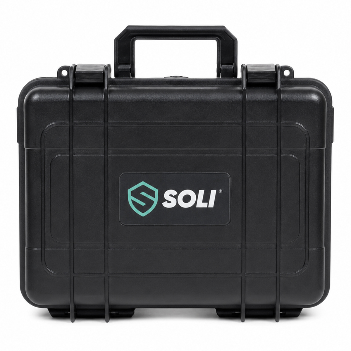 SOLI™ Protector Case 1000 waterdichte robuuste kunststof koffer zwart SOLI™ Protector Case 1000 waterdichte robuuste kunststof koffer zwart