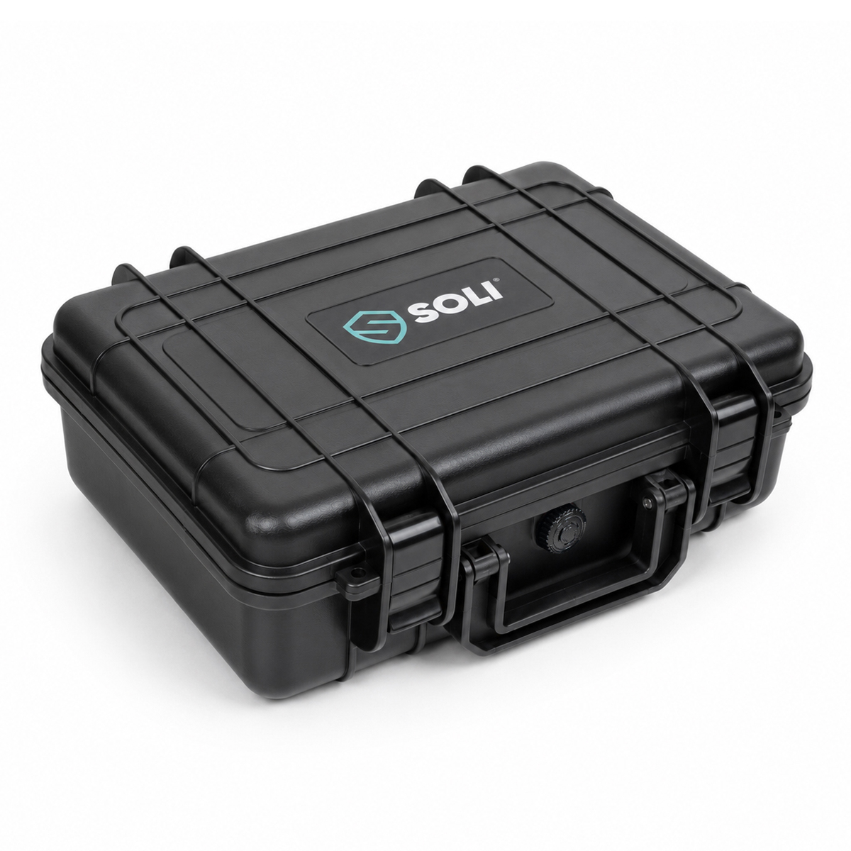 SOLI™ Protector Case 1000 waterdichte robuuste kunststof koffer zwart SOLI™ Protector Case 1000 waterdichte robuuste kunststof koffer zwart