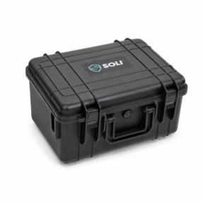 SOLI™ Protector Case 1100 waterdichte robuuste kunststof koffer zwart SOLI™ Protector Case 1100 waterdichte robuuste kunststof koffer zwart