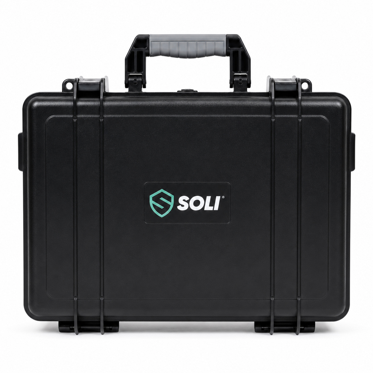 SOLI™ Protector Case 1300 waterdichte robuuste kunststof koffer zwart SOLI™ Protector Case 1300 waterdichte robuuste kunststof koffer zwart