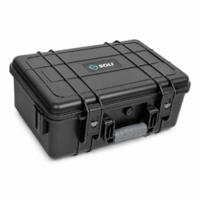 SOLI™ Protector Case 1400 waterdichte robuuste kunststof koffer zwart SOLI™ Protector Case 1400 waterdichte robuuste kunststof koffer zwart