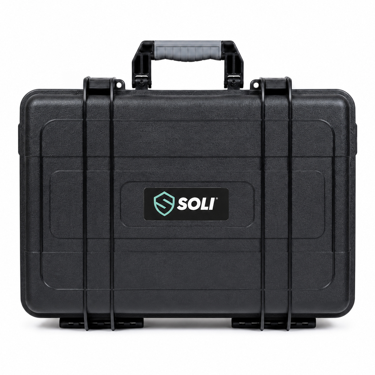 SOLI™ Protector Case 1500 waterdichte robuuste kunststof koffer zwart SOLI™ Protector Case 1500 waterdichte robuuste kunststof koffer zwart