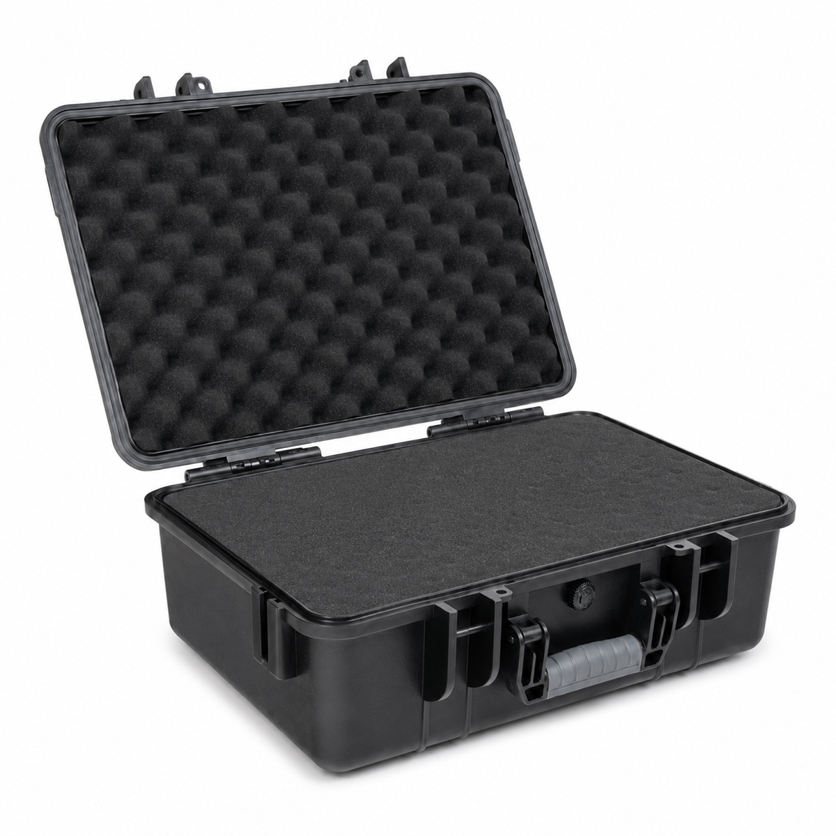 4× SOLI™ Protector Case 1600 waterdichte robuuste kunststof koffer zwart 4× SOLI™ Protector Case 1600 waterdichte robuuste kunststof koffer zwart