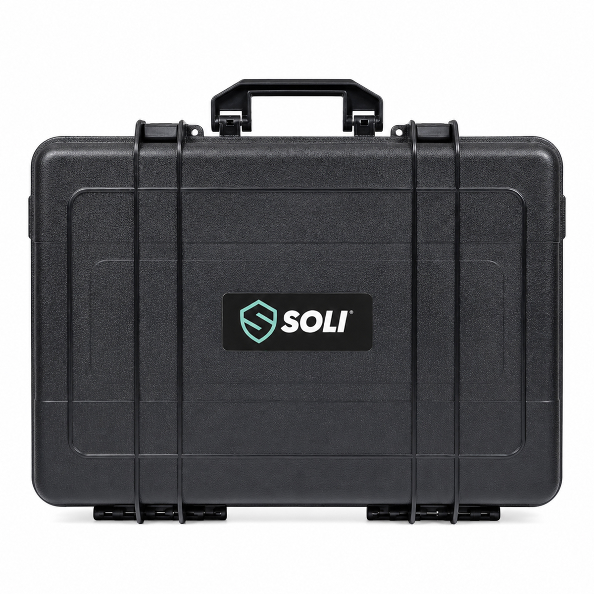 SOLI™ Protector Case 1800 waterdichte robuuste kunststof koffer zwart SOLI™ Protector Case 1800 waterdichte robuuste kunststof koffer zwart