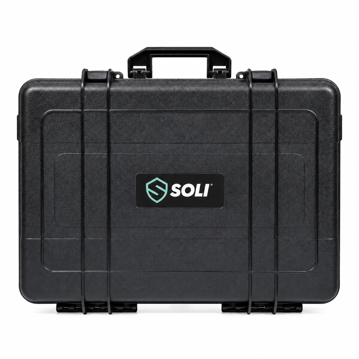 SOLI™ Protector Case 1810 waterdichte robuuste kunststof koffer zwart SOLI™ Protector Case 1810 waterdichte robuuste kunststof koffer zwart
