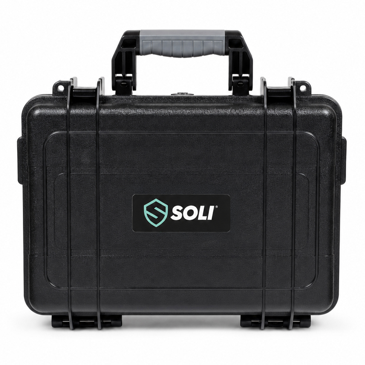 10× SOLI™ Protector Case 1900 waterdichte robuuste kunststof koffer zwart 10× SOLI™ Protector Case 1900 waterdichte robuuste kunststof koffer zwart
