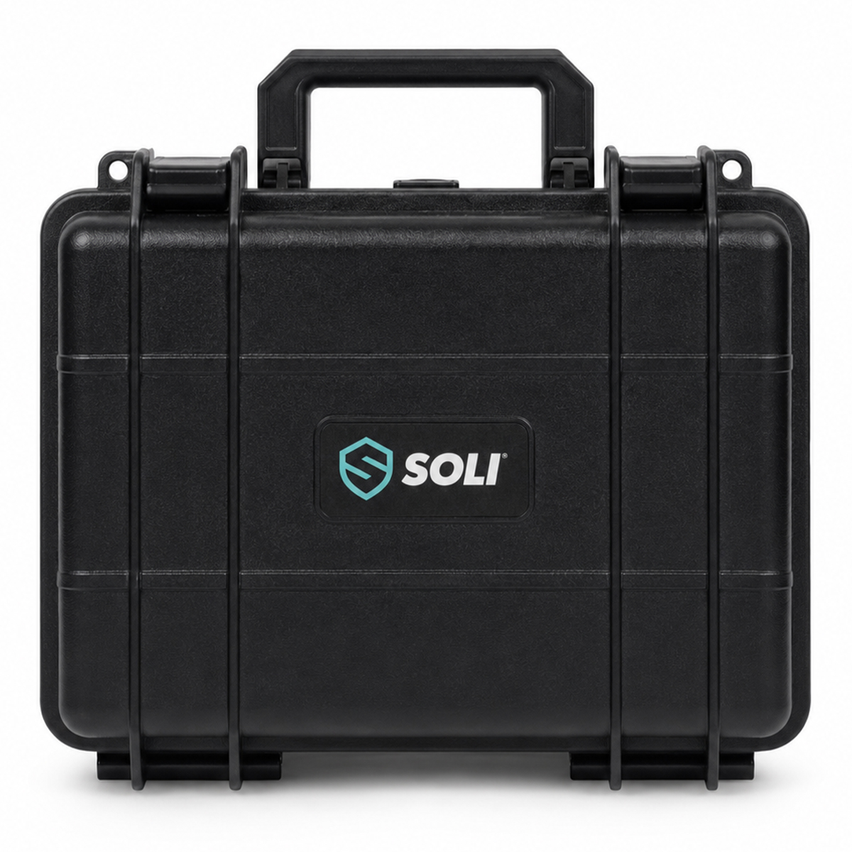 SOLI™ Protector Case 2200 waterdichte robuuste kunststof koffer zwart SOLI™ Protector Case 2200 waterdichte robuuste kunststof koffer zwart