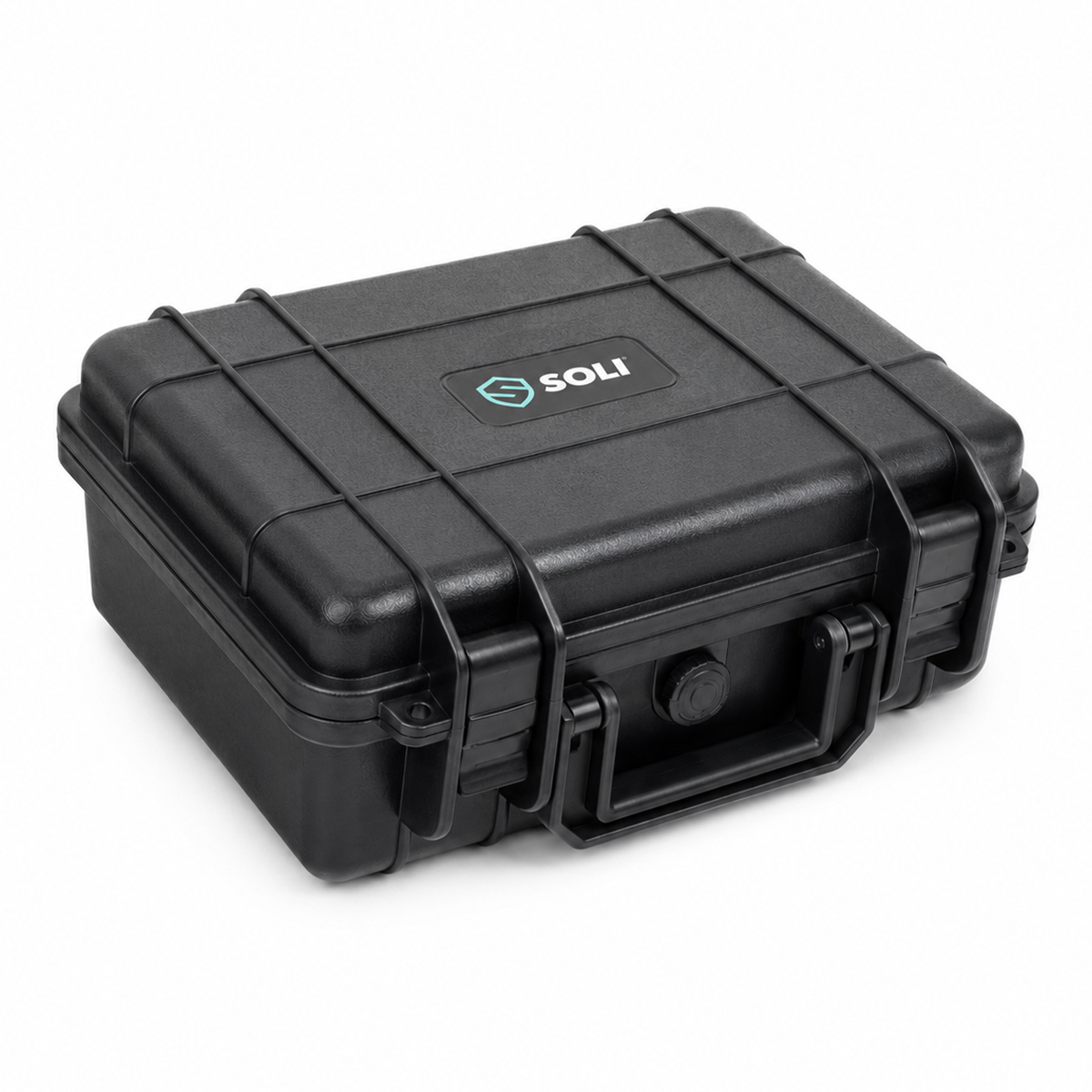 SOLI™ Protector Case 2200 waterdichte robuuste kunststof koffer zwart SOLI™ Protector Case 2200 waterdichte robuuste kunststof koffer zwart