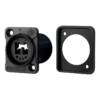 Seetronic glasvezel chassisdeel SO2DF voor SO2M - IP65, Zwart Seetronic glasvezel chassisdeel SO2DF voor SO2M - IP65, Zwart