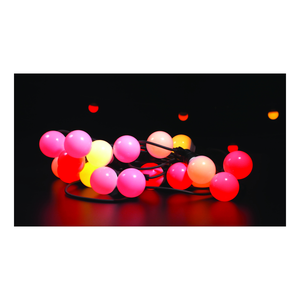 Showtec Festoon Q4 String IP65 – 15 m, 20 pixels, per-pixel aansturing (DMX/Art-Net) Showtec Festoon Q4 String IP65 – 15 m, 20 pixels, per-pixel aansturing (DMX/Art-Net)