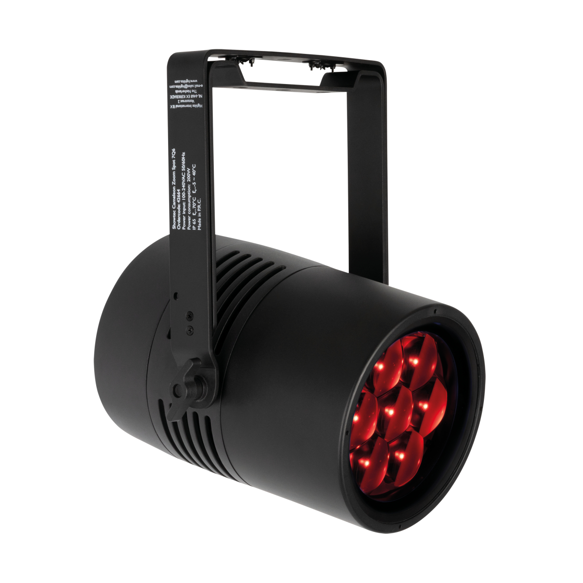Showtec Cameleon Zoom Spot 7Q6 Tour – 7x 50 W RGBWA-UV Spot Showtec Cameleon Zoom Spot 7Q6 Tour – 7x 50 W RGBWA-UV Spot