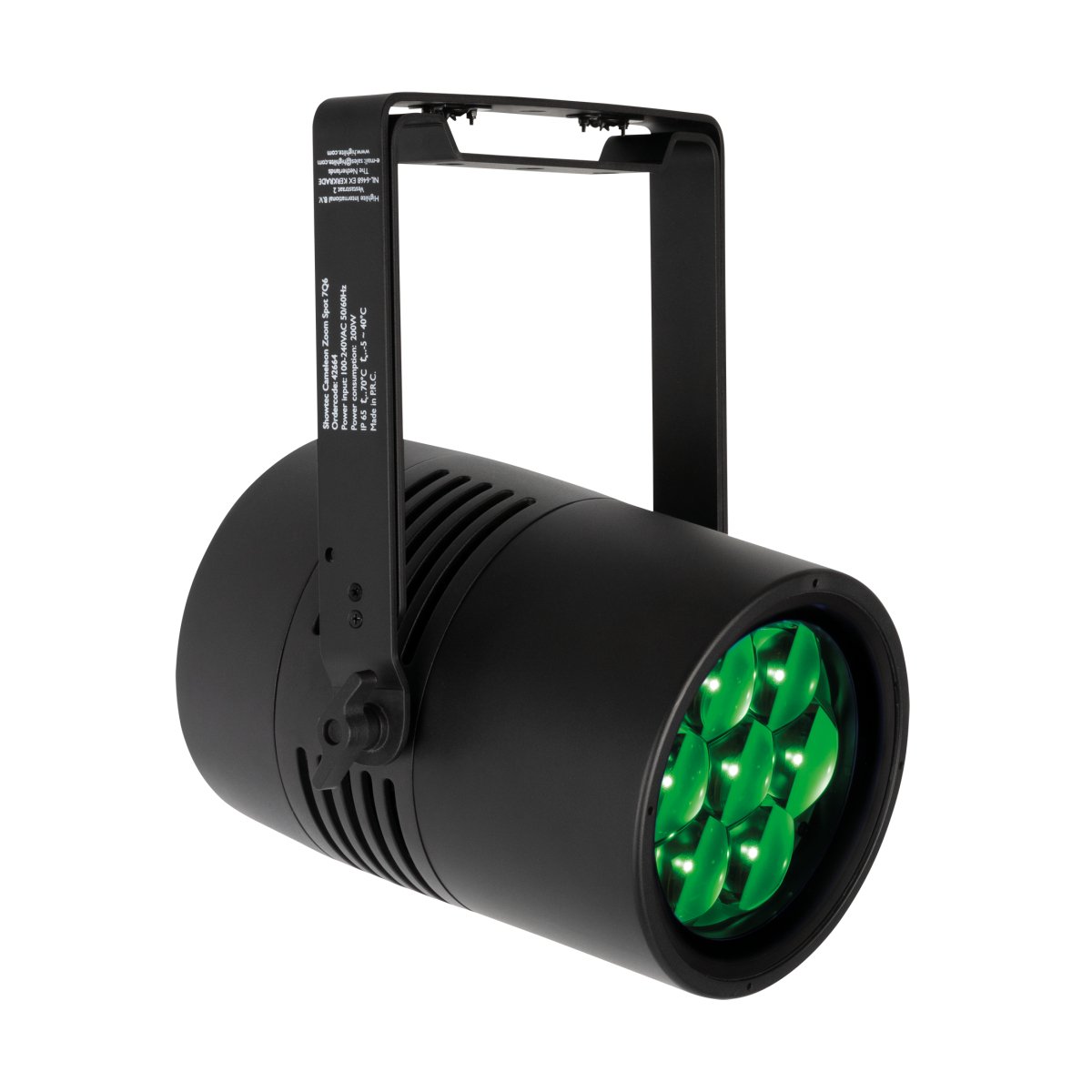 Showtec Cameleon Zoom Spot 7Q6 Tour – 7x 50 W RGBWA-UV Spot Showtec Cameleon Zoom Spot 7Q6 Tour – 7x 50 W RGBWA-UV Spot