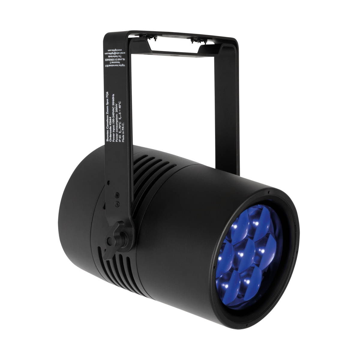 Showtec Cameleon Zoom Spot 7Q6 Tour – 7x 50 W RGBWA-UV Spot Showtec Cameleon Zoom Spot 7Q6 Tour – 7x 50 W RGBWA-UV Spot
