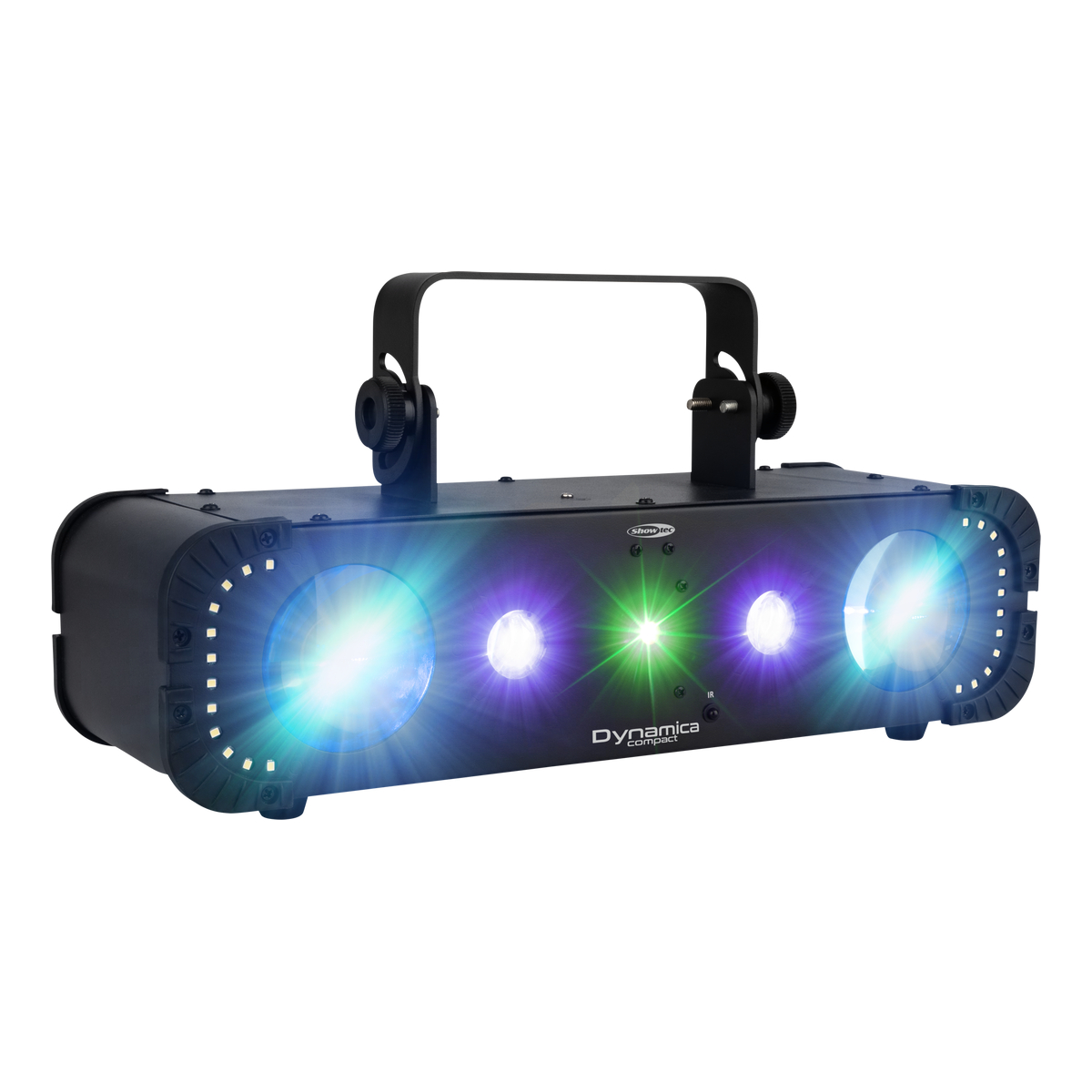 Showtec Dynamica Compact — compacte 4-IN-1 DMX lichteffect voor clubs & DJ's