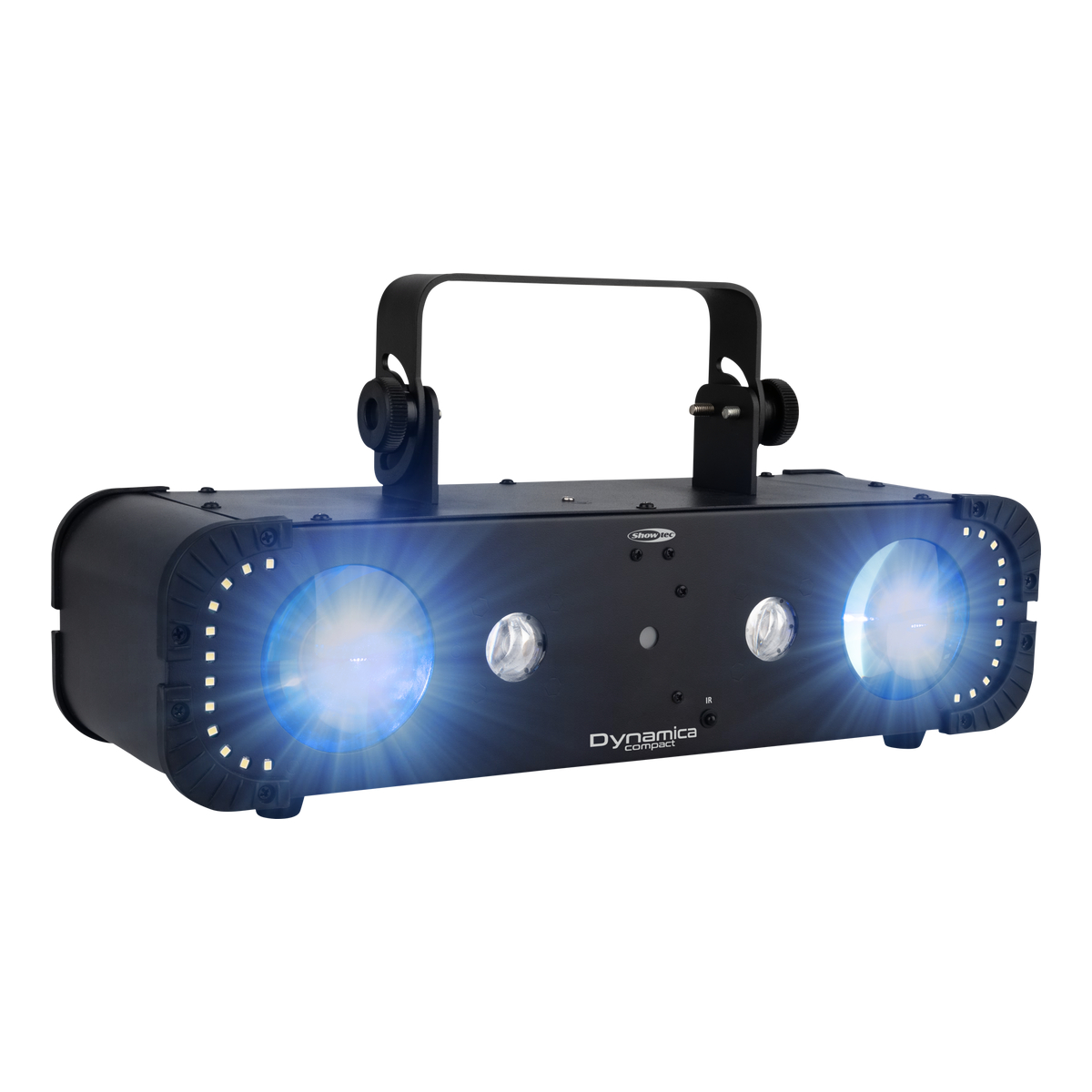 Showtec Dynamica Compact — compacte 4-IN-1 DMX lichteffect voor clubs & DJ's Showtec Dynamica Compact — compacte 4-IN-1 DMX lichteffect voor clubs & DJ's