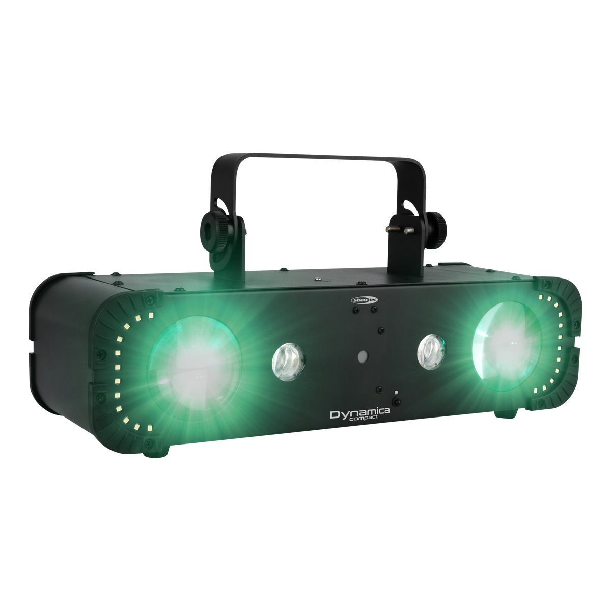 Showtec Dynamica Compact — compacte 4-IN-1 DMX lichteffect voor clubs & DJ's Showtec Dynamica Compact — compacte 4-IN-1 DMX lichteffect voor clubs & DJ's