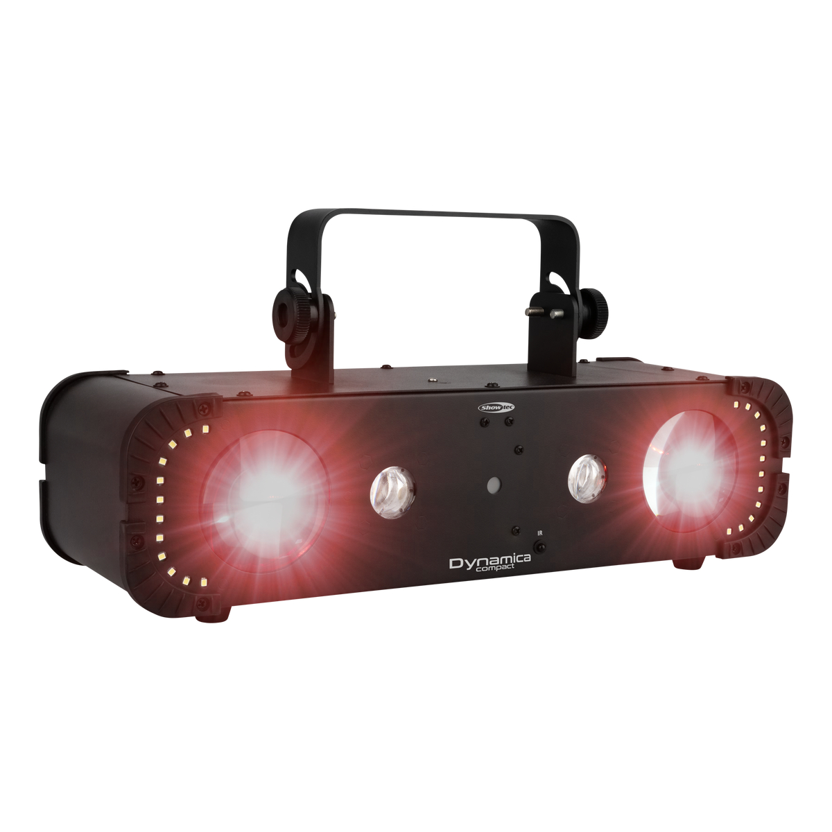 Showtec Dynamica Compact — compacte 4-IN-1 DMX lichteffect voor clubs & DJ's Showtec Dynamica Compact — compacte 4-IN-1 DMX lichteffect voor clubs & DJ's